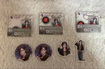 아이레쓰 유스케 아니키 제일복권 스티커 아크릴 키링 캔뱃지