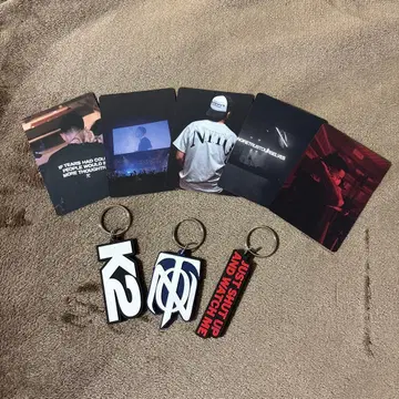 KEIJU NITO Zepp 투어 키링 3개 카드 5장 세트