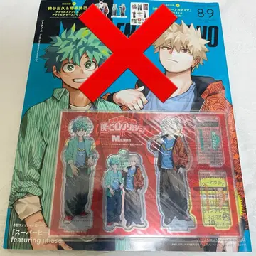 히로아카 남성용 논노 바쿠고 카츠키 미도리야 이즈쿠 부록 아크릴 스탠드