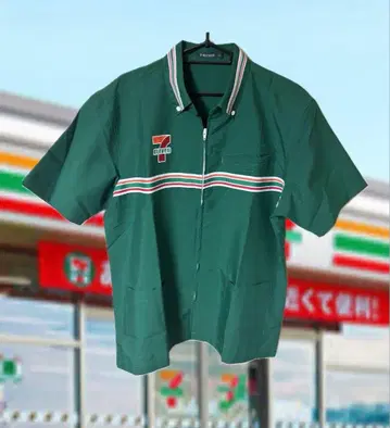 세븐일레븐 반팔 셔츠 25ss