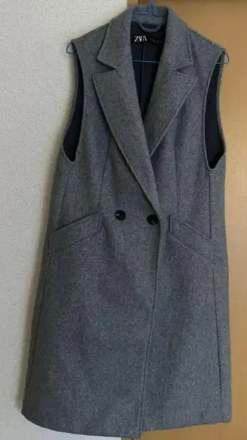 ZARA 그레이 베스트 M 사이즈