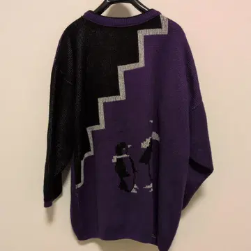 프랑스제 디자인 니트 EURO 빈티지