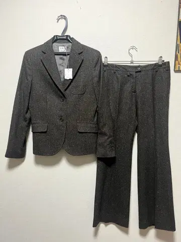 컨디션 최상 이태리제 비니니 믹스 트위드 브리티시 셋업 수트 셋업 13호