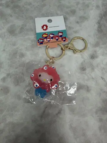 간사이 만박 EXPO2025 산리오 먀쿠먀쿠 클리어 키링 키티