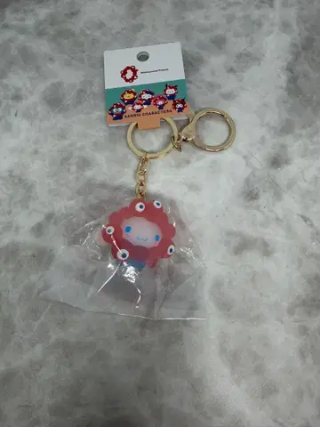 새상품 산리오 미야쿠미야쿠 콜라보 클리어 키링 시나몬 오사카 엑스포