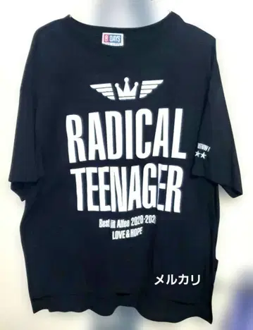 THE ALFEE 2020 RADICAL TEENAGER 티셔츠 블랙