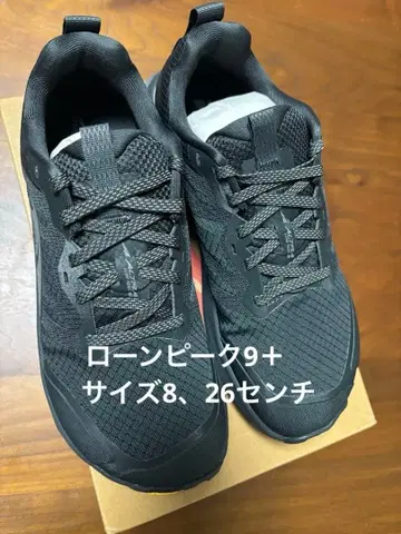 ALTRA 로우피크 9 사이즈 8 블랙 미사용 새상품