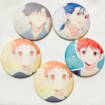 Fate 에미야가 오늘의 밥 캔뱃지 에미야 키리츠구 에미야 시로 랜서