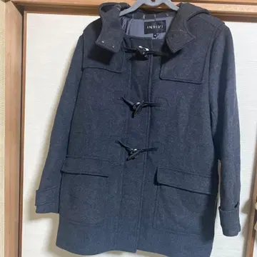 INDIVI 더플 코트 48 다크 그레이