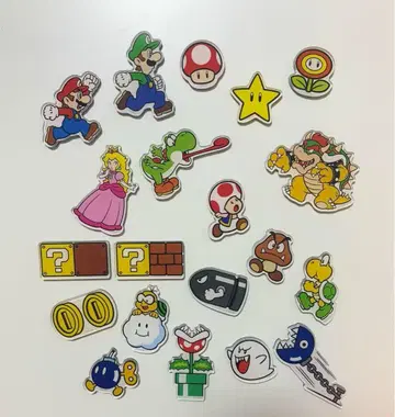 닌텐도 슈퍼 마리오 캐릭터 마그네츠