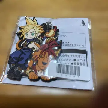 FF7 아크릴 키링 클라우드