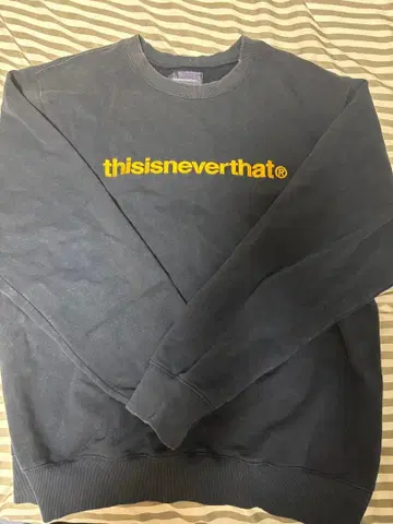 thisisneverthat 맨투맨 XL 네이비