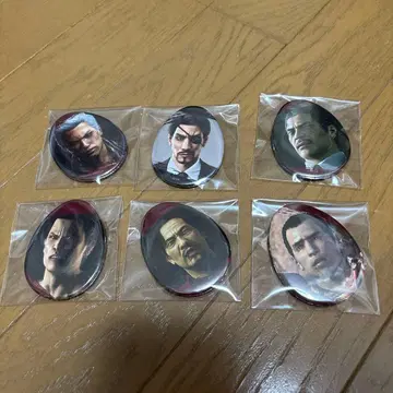 용과 같이 흘러내린 남자들 전시회 눈물의 캔뱃지 컬렉션 세트