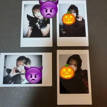 사이토 치나츠 런 폴라로이드 4장