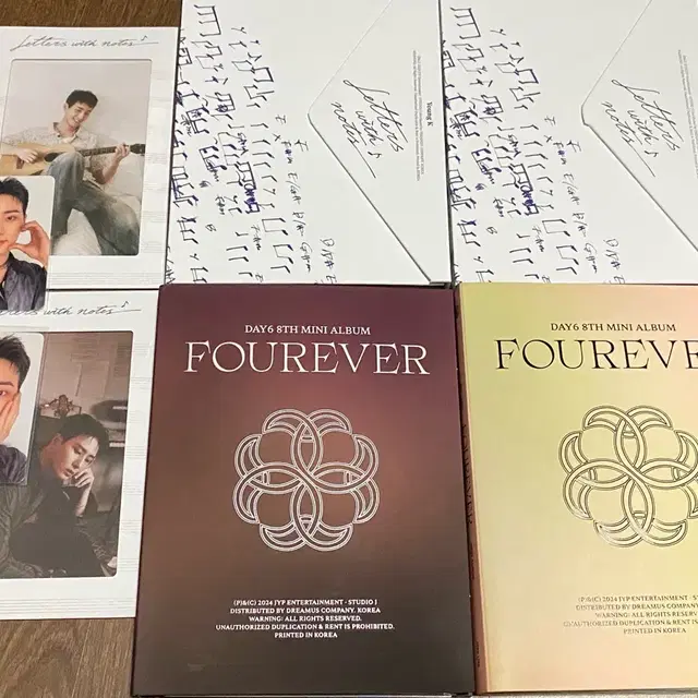 데이식스 포에버 앨범 + 영케이 레윗노 앨범 및 미공포 일괄