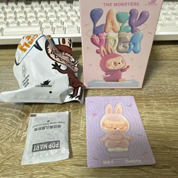 POPMART the Monsters Lazy Yoga Sleeping