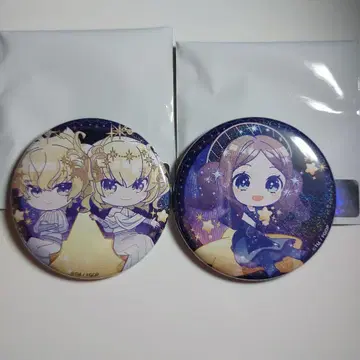 FGO 플라네타륨 콜라보 영령과 떠나는 별들의 이야기 캔뱃지 2개 세트