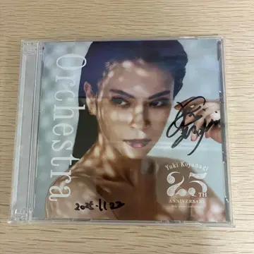 Orchestra 코야나기 유키 친필 사인 미사용 새상품