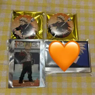 히로아카 바쿠고 카츠키 오픈 스쿨 캔뱃지 클리어 카드 장면 사진 스티커