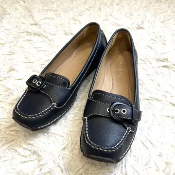 REGAL 리걸 플랫슈즈 스퀘어토 드라이빙슈즈