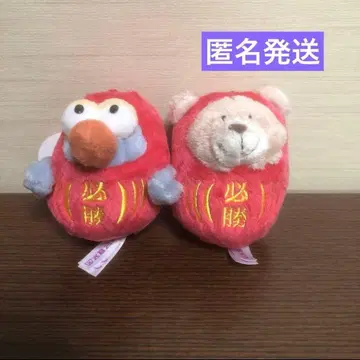 NICI 필승 합격 기원 달마 니키 마스코트 곰 벌새