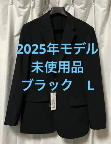 유니클로 칸도 자켓 울 라이크 블랙