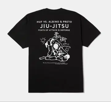 HUF X A&P 티셔츠 BJJ 유술 사이즈 L