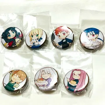 에미야네 집 오늘의 밥 카페 제비뽑기 캔뱃지 랜서 세이버 린