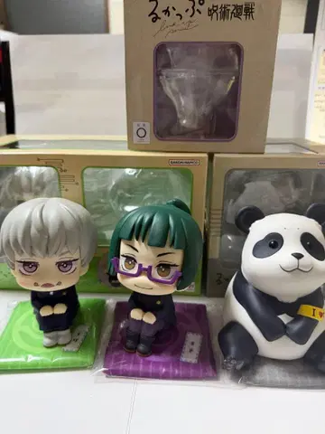 주술회전 룩업 이누마키 토게 팬더 젠인 마키 2학년 특전 방석 포함