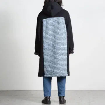MARKAWARE Recycle Denim Tweed Monty Coat