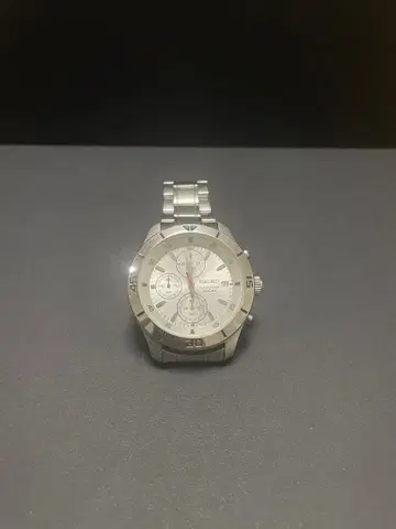 SEIKO 크로노그래프 실버