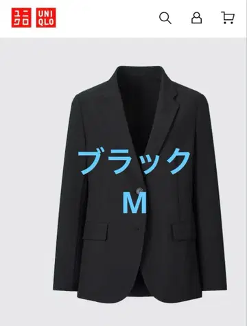 유니클로 감동 자켓 블랙