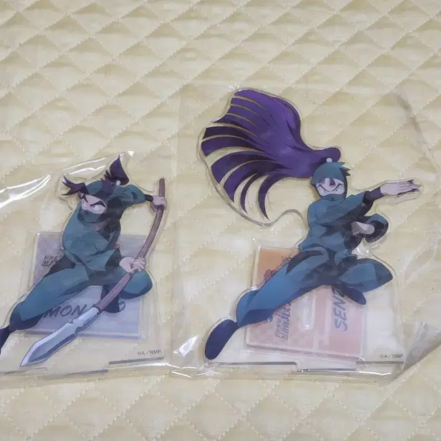 닌타마 란타로 극장판 블루레이 특전 아크릴스탠드 몬지로 센조 세트 판매