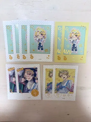 Honey Works YUJIRO 술집 시바사키 아이조 비주얼 카드