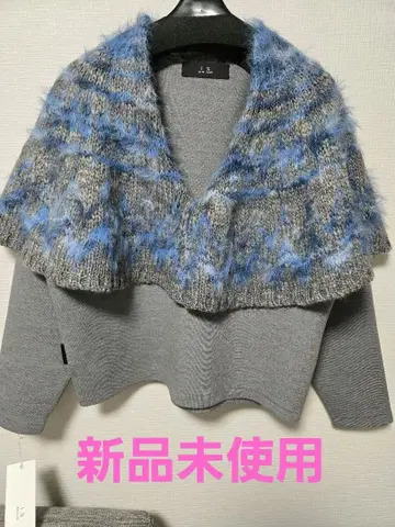 1% 오가와 니트 스웨터 미사용 새상품 택 포함 세븐 페어리