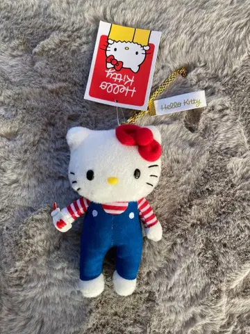 HelloKITTY전 2025 키티 오버롤 참 미사용 새상품