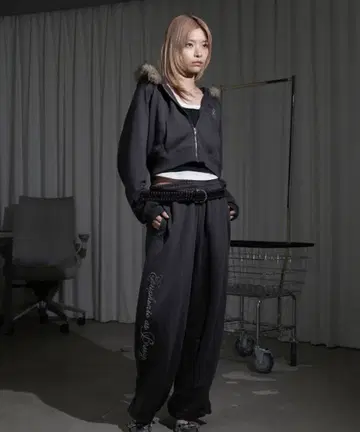 벌룬 스웨트 팬츠 셋업