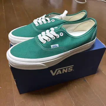 VANS 오센틱 리이슈44 그린 오센틱