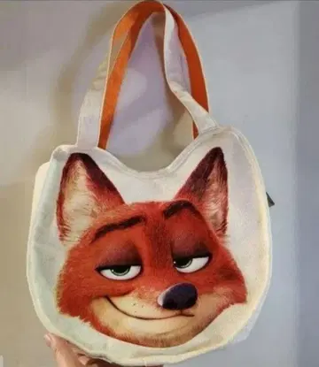 키디랜드 주토피아 닉 와일드 토트백