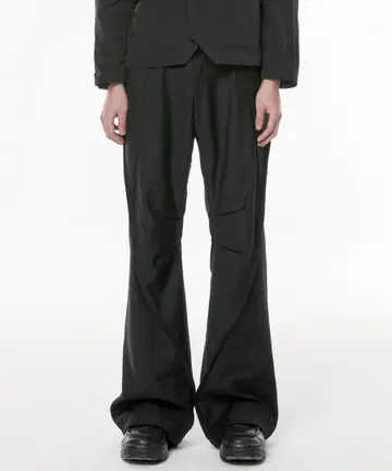 FLAREUP Diagonal Flare Pants