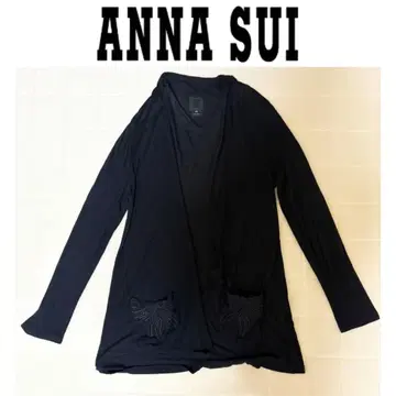 [ 미사용 ] ANNA SUI 안나수이 긴팔 롱 가디건 헤이세이 레트로
