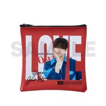 [ 미사용 새상품 ] TREASURE PULSE ON 클리어 파우치 재혁