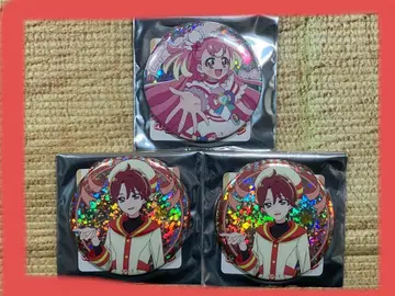 [ 익명 배송 ] 원더풀 프리큐어 홀로그램 캔뱃지 원더풀 사토루