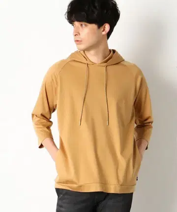 [ COMME CA COMMUNE ] 7부 소매 후드티 M