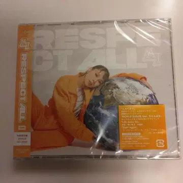RESPECT ALL AI 초회 한정판 CD + 2DVD 미개봉 새상품