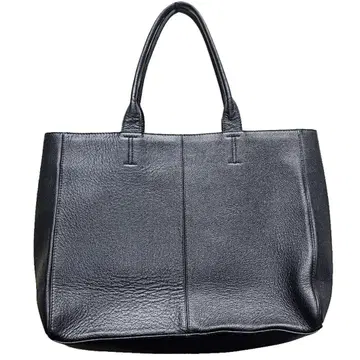 SHIPS 가죽 토트백 블랙 천연 가죽 쉽스