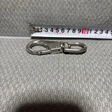 스테인리스 소재 스냅 후크 약 10cm