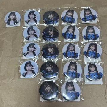 마스다 아야노 생일 기념 행운권 캔뱃지