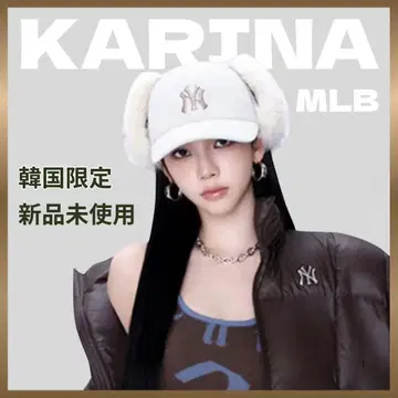 라스트 1점 [새상품] 인기!! 카리나 착용 MLB 플라이트 캡 TWS