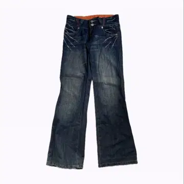 플레어 데님 y2k 페어리 그런지 그런지 헤이세이 90s